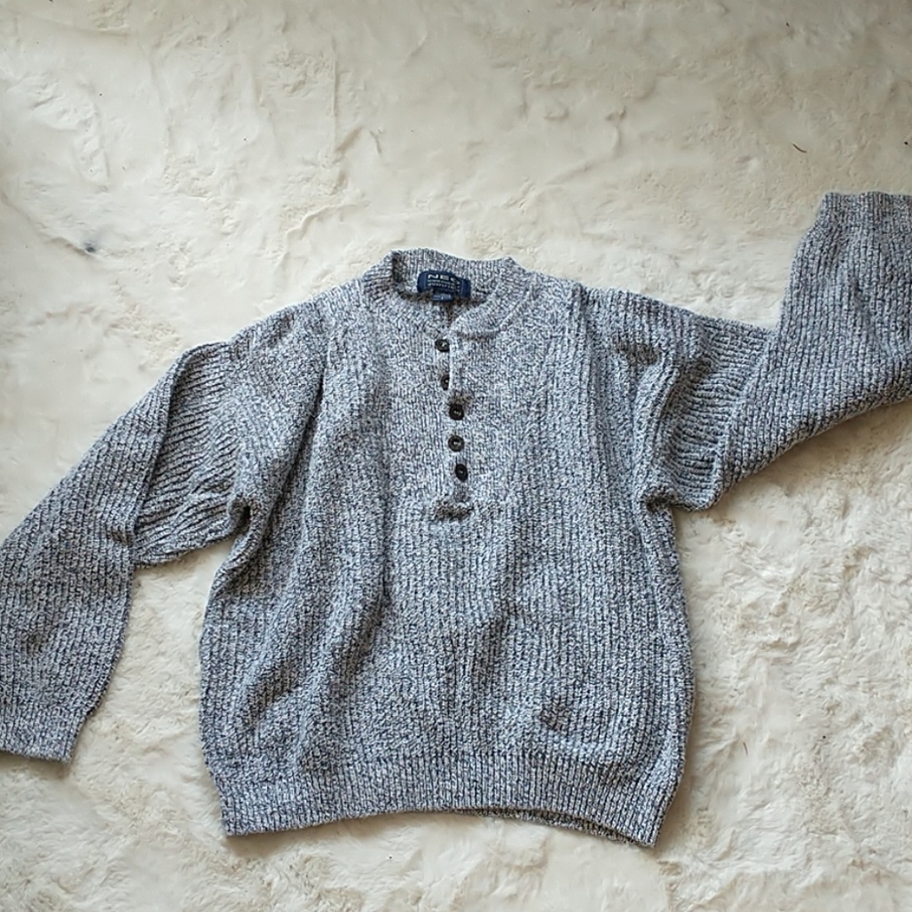 Men's large grey sweater